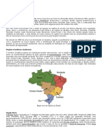 REGIONALIZAÇÃO DO BRASIL