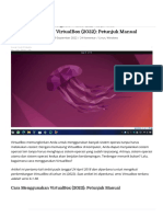 Cara Menggunakan Virtualbox (2022) : Petunjuk Manual