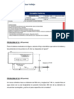 Examen Parcial 1-A (Mecánica de Fluidos)