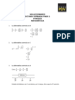 Solucionario de matemática para 4° medio