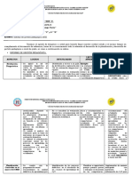 Informe Pedagogico Quinto Grado