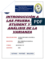 Actividad 2. T Student