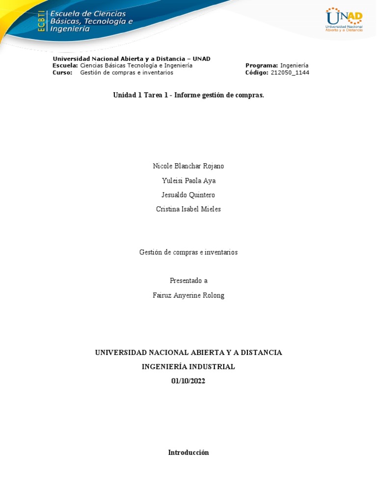 Tarea 1 - Grupo - 212050 - 12 | PDF | Calidad (comercial) | Mercado ...