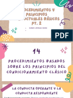Procedimientos Y Principios Conductuales Básicos PT. 2
