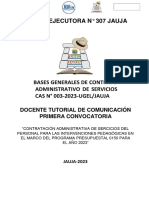 DOCENTE TUTOR Comunicacion PRIMERA Convocatoria 2023