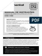 Manual de Instruções: Fornos de Embutir Elétricos E A Gás