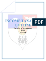 Income Tax Outline - Final