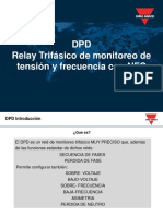 DPD Relay Trifásico de Monitoreo de Tensión y Frecuencia Con NFC