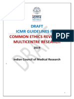 Draft ICMR Guidelines