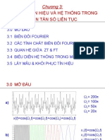 Biểu Diễn Tín Hiệu Và Hệ Thống Trong Miền Tần Số Liên Tục