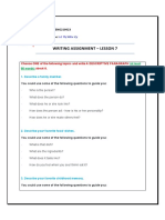 Writing Worksheet - Unit 6 - Anh Văn 2