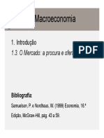 1.3. Procura Oferta e Equilibrio Mercado