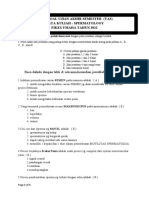 SOAL UAS JUNI JULI 2022 SPERMATOLOGY UMAHA + Jawaban