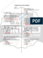 2.kademe Spor Ve Sağlik Tüm Testler