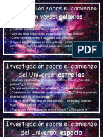 Investigacion Comienzo Del Universo