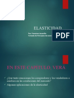 Elasticidad: Por: Francisco Jaramillo Tomado de Principios de Economía de Mankiw