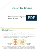 Ley de Gauss y flujo eléctrico