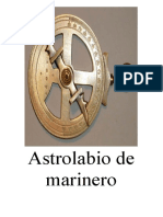 Astrolabio de Marinero