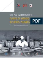 PLAN DE MANEJO DE RESIDUOS SÓLIDOS Y PELIGROSOS