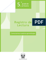 PRI 5 - Registro de Lectura - Primaria - WEB