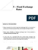 Section 5 - Fixed Exchange Rates