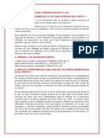 Física 1: 1. Lectura: Reflexión Y Refracción de La Luz: 2. Elabora Un Resumen de La Lectura Anterior Del Punto - 1