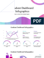 Gradient Dashboard Infographics Solar System Planets