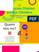 Exercícios Diários para o Cérebro: Caderno 5 - Estimulação Cognitiva - D.A