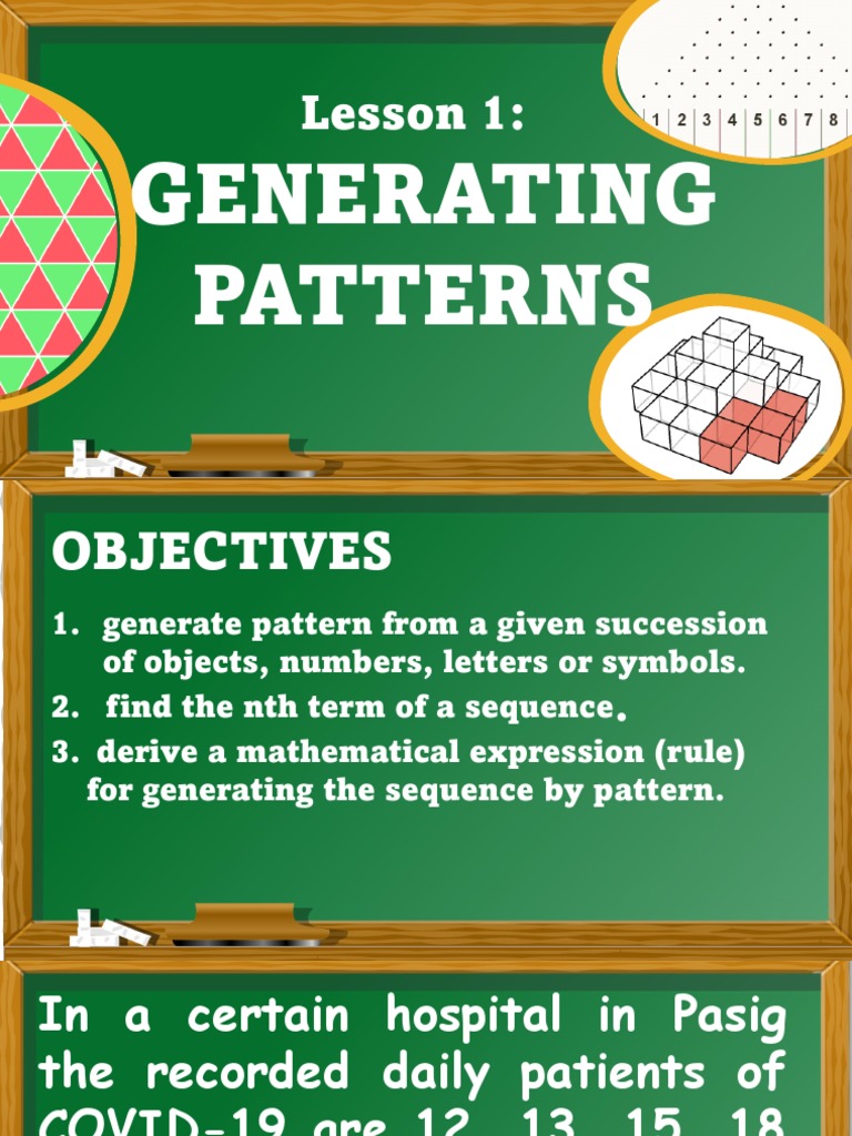 Generating Patterns in Sequences | PDF | Algebra | Elementary Mathematics