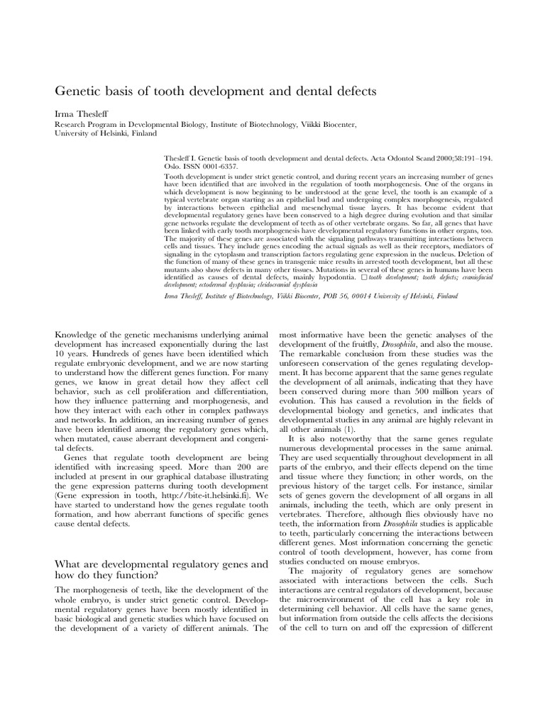 genetic-basis-of-tooth-development-and-dental-defects-pdf