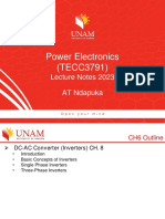 DC-AC Converter Lecture Notes Covering Single and Three-Phase Inverters
