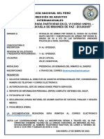 Convocatoria para Participar en El Vi Curso Unpol - en La Unidad Escuela de Misiones de Paz - Ecuador