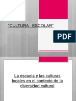 Clase 6 CULTURA ESCOLAR