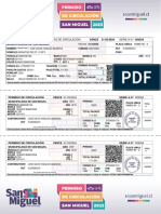 Comprobante de pago de permiso de circulación municipal 2023-2024