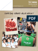 Creating Shared Value Report - Nestlé Philippines, Inc.
