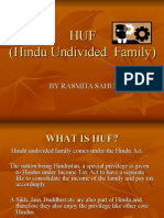 HUF (Hindu Undivided Family)