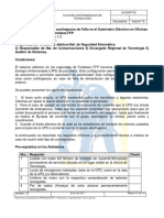 Check List Plan Contingencias - Corte Suministro Eléctrico