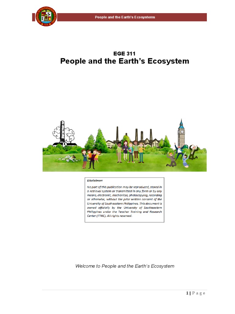 EGE 311 CoursePack - People and The Earths Eco | PDF | Food Web | Ecosystem