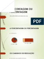 Porcentagem Ou Percentagem