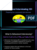 Behavioral Interviewing 101: Preparing For A Successful Job Interview