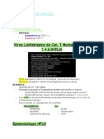 Microbiología: Virus Linfotrópico de Cel. T Humanos Tipos 1 + 2 (HTLV)