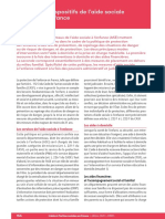 Fiche 24 - Les Dispositifs de L'aide Sociale À L'enfance