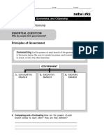 Guided Reading: Principles of Government