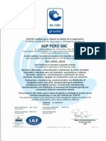 Certificación ISO 14001.2015