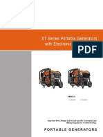XT Series Portable Generators With Electronic Fuel Injection