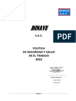 Política SST Dinave 2022