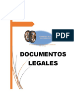 Caratula de Documentos Legales