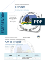 Plan de Estudios: Componente Formacion Humana