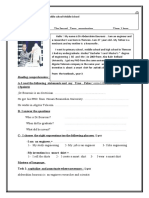 3MS - Second Term Test - Bourouis by Teacher