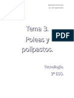 Tema 3. Poleas y Polipastos.